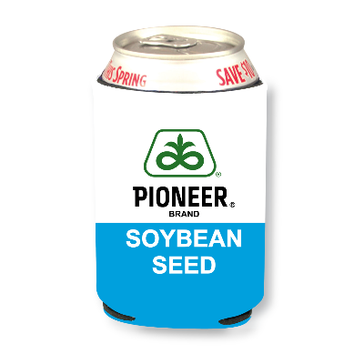 PIONEER SOYBEAN SEED CAN KOOZIES | To Go Ag